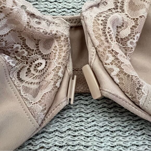 Glamorise WonderWire Front-Closure Bra Lot of 3 Tan Size 38DD - Picture 12 of 15